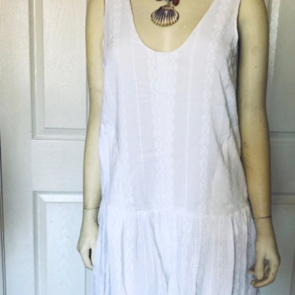 BCBGenration XXS White Romper Short Dress - Picture 5 of 5